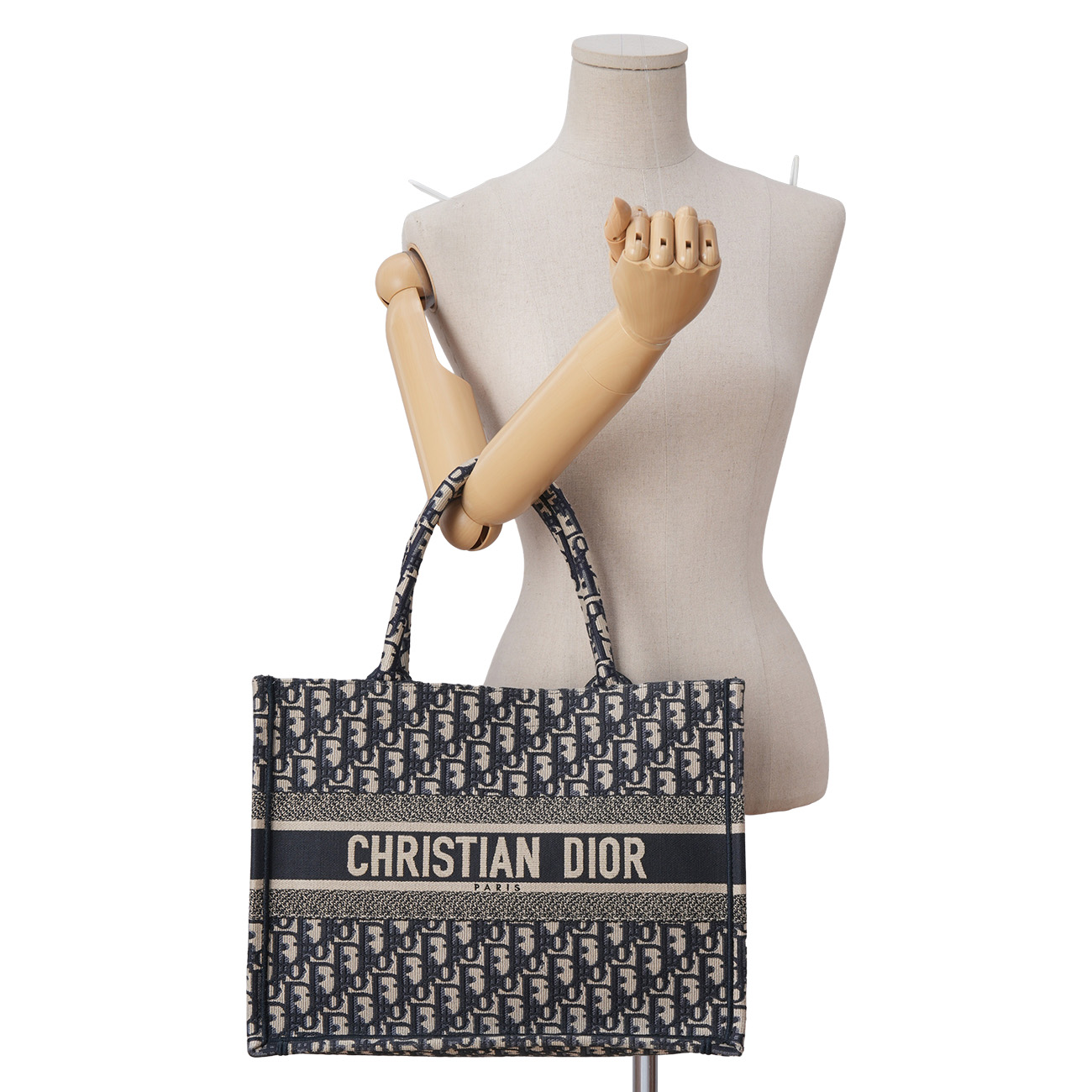 CHRISTIAN DIOR(USED)디올 북토트 미듐